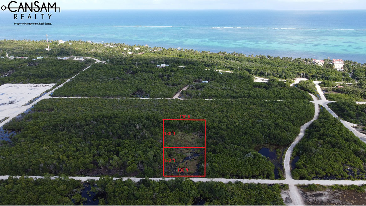 2 Residential Lots, San Pedro, Ambergris Caye - CanSam Realty Belize